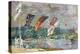 Regatta at Molesey, 1874-Alfred Sisley-Premier Image Canvas