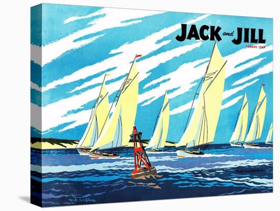 Regatta - Jack and Jill, August 1949-Wilmer Wickham-Premier Image Canvas