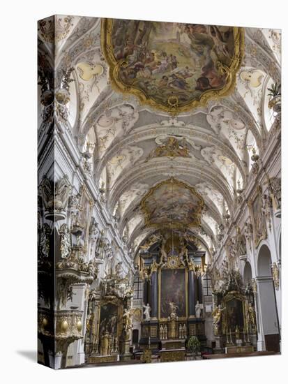 Regensburg in Bavaria. the Papal Basilica Sankt Emmeram Zu Regensburg. Germany-Martin Zwick-Premier Image Canvas