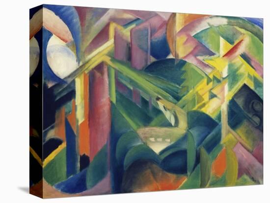 Reh Im Klostergarten, 1912-Franz Marc-Premier Image Canvas