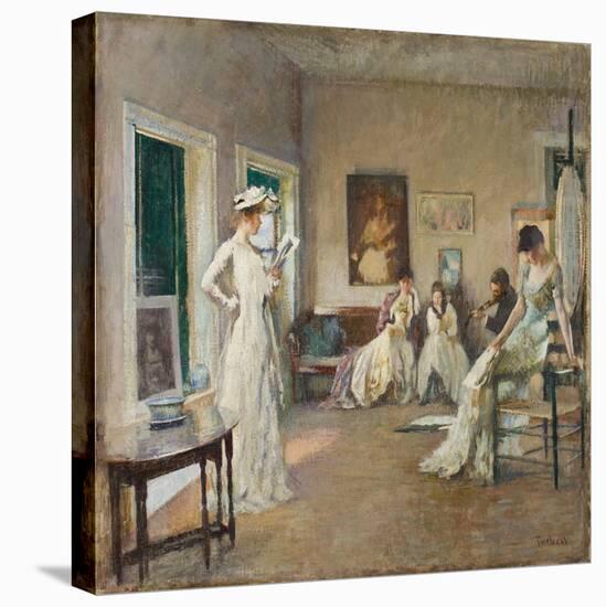 Rehearsal in the Studio (Oil on Canvas)-Edmund Charles Tarbell-Premier Image Canvas