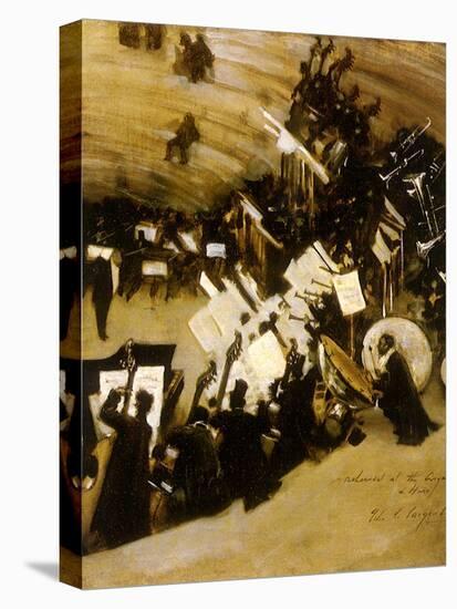 Rehearsal of the Pasdeloup Orchestra at the Cirque D’ Hiver, 1876-John Singer Sargent-Premier Image Canvas