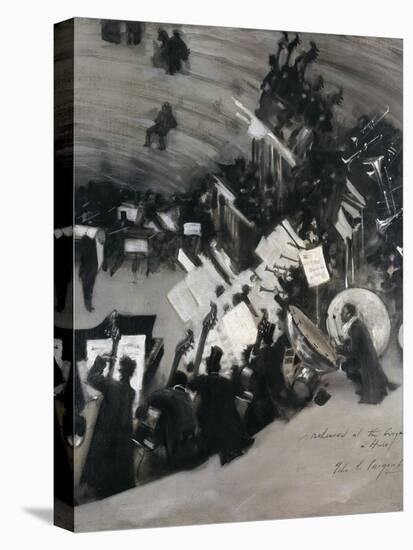 Rehearsal of the Pasdeloupe Orchestra-John Singer Sargent-Premier Image Canvas