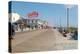 Rehoboth Beach, Delaware - Boardwalk-Lantern Press-Stretched Canvas