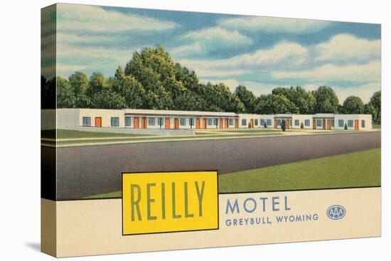 Reilly Motel, Greybull, Wyoming-null-Stretched Canvas
