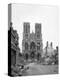 Reims Cathedral after the German Retreat, 1918-Jacques Moreau-Premier Image Canvas
