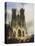 Reims Cathedral, Painting by David Roberts (1796-1864)-David Roberts-Premier Image Canvas