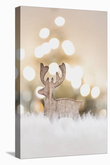 Reindeer - a Christmas Decoration-Petra Daisenberger-Premier Image Canvas