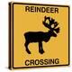 Reindeer Crossing-Tina Lavoie-Premier Image Canvas