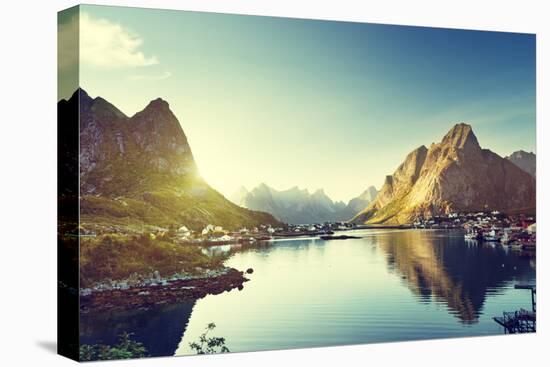 Reine Village, Lofoten Islands, Norway-Iakov Kalinin-Premier Image Canvas