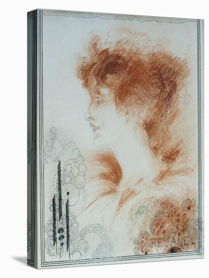 Rejane, 1894-Aubrey Beardsley-Premier Image Canvas
