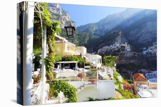 Relaxing Positano Morning, Italy-George Oze-Premier Image Canvas