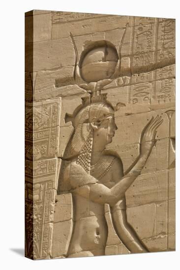 Relief Depicting the Goddess Hathor-Richard Maschmeyer-Premier Image Canvas