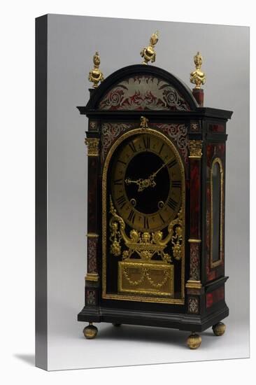 Religieuse Clock, Ebony Clock with Boulle Decorations, Gaudron, Paris, France, Ca 1690-null-Premier Image Canvas