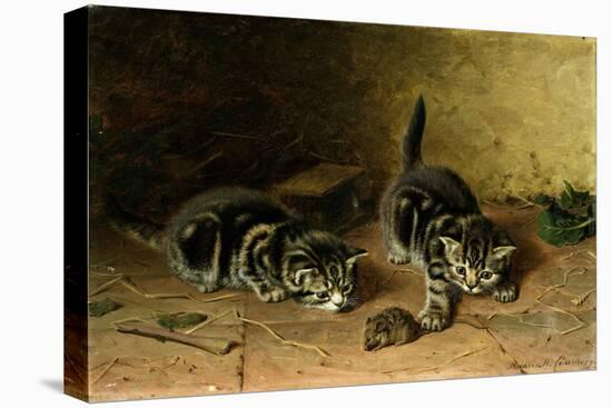 Reluctant Playmate-Horatio Henry Couldery-Premier Image Canvas