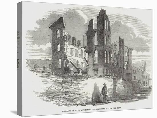 Remains of Mill, at Halifax-null-Premier Image Canvas