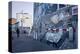 Remains of the Berlin Wall at the East Side Gallery in Berlin, Germany-null-Stretched Canvas