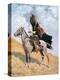 Remington: Signal, c1896-Frederic Sackrider Remington-Premier Image Canvas