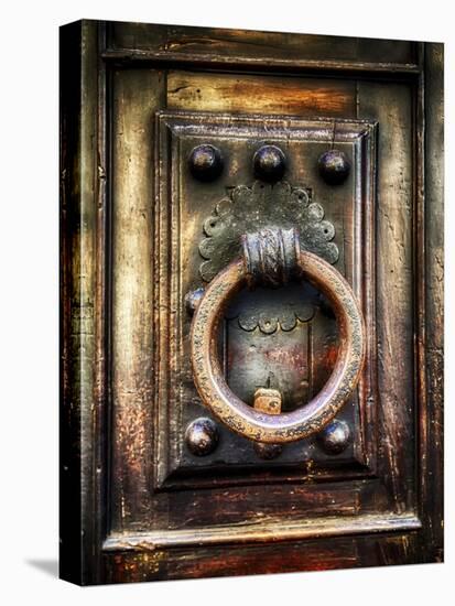 Renaissance Door Knocker in Florence-George Oze-Premier Image Canvas