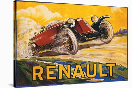 Renault-De Bay-Stretched Canvas