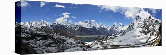 Renjo Pass of Mount Everest, Sagarmatha Nat'l Park, UNESCO World Heritage Site, Nepal-Jochen Schlenker-Premier Image Canvas