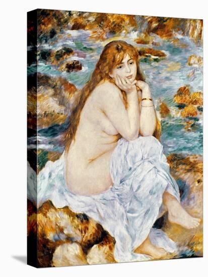 Renoir: Seated Bather, 1885-Pierre-Auguste Renoir-Premier Image Canvas