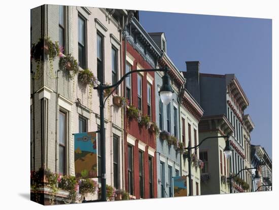 Renovated Buildings by Findlay Market, Cincinnati, Ohio-Walter Bibikow-Premier Image Canvas