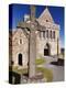 Replica of St. John's Cross Stands Proudly in Front of Iona Abbey, Isle of Iona, Scotland-Patrick Dieudonne-Premier Image Canvas