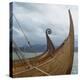 Replica Viking Ships, Oseberg and Gaia, Haholmen, West Norway, Norway, Scandinavia, Europe-David Lomax-Premier Image Canvas