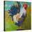 Report Card Rooster-null-Stretched Canvas
