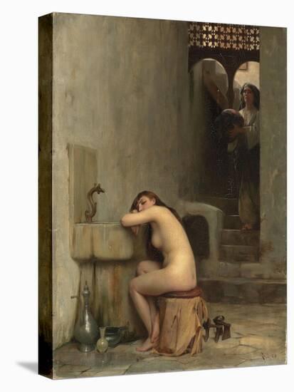 Repos Au Bain, 1888-Theodore Jacques Ralli-Premier Image Canvas