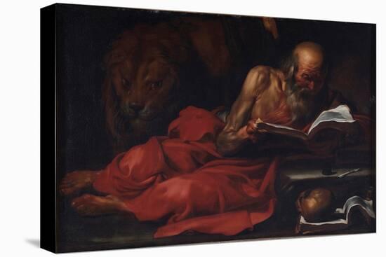 Representation De Saint Jerome  (Saint Jerome De Stridon, 347-420) Peinture De Jose De Ribera (159-Jusepe de Ribera-Premier Image Canvas