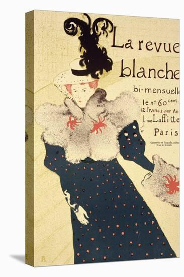 Reproduction of a Poster Advertising "La Revue Blanche", 1895-Henri de Toulouse-Lautrec-Premier Image Canvas