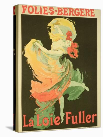 Reproduction of a Poster Advertising "Loie Fuller" at the Folies-Bergere, 1893-Jules Chéret-Premier Image Canvas