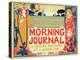 Reproduction of Poster Advertising'Morning Journal, a Modern Newspaper at a Modern Price, American-Louis John Rhead-Premier Image Canvas