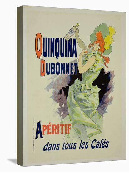 Reprodution of a Poster Advertising "Quinquina Dubonnet," 1895-Jules Chéret-Premier Image Canvas