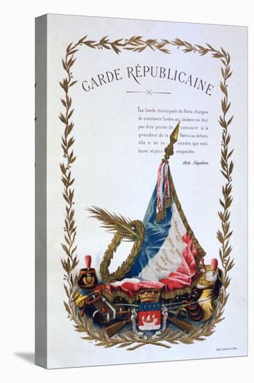 Republican Guard, 1887-A Lemercier-Premier Image Canvas