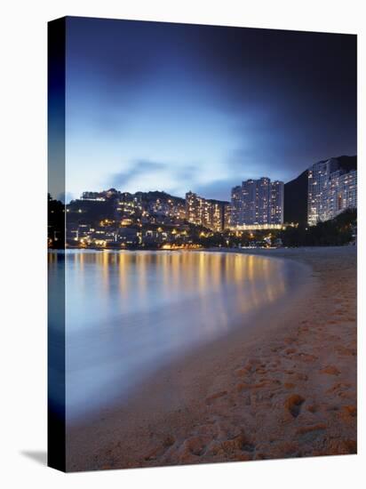 Repulse Bay Beach at Dusk, Hong Kong Island, Hong Kong, China, Asia-Ian Trower-Premier Image Canvas