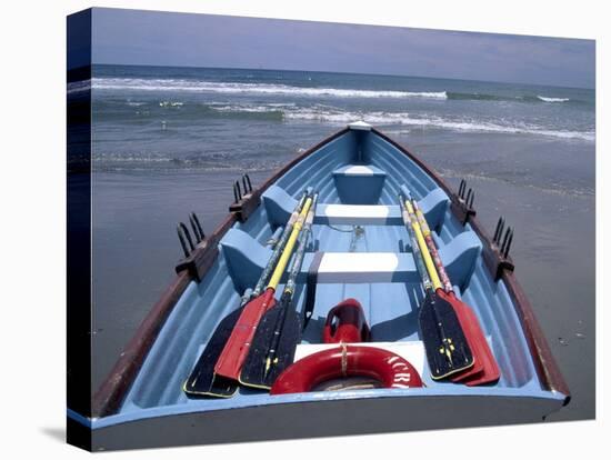 Rescue Boat, Atlantic City, NJ-Barry Winiker-Premier Image Canvas