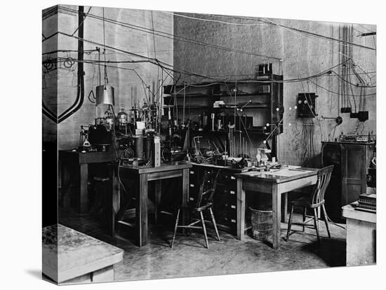 Research Laboratory of Ernest Rutherford at Cambridge-null-Premier Image Canvas