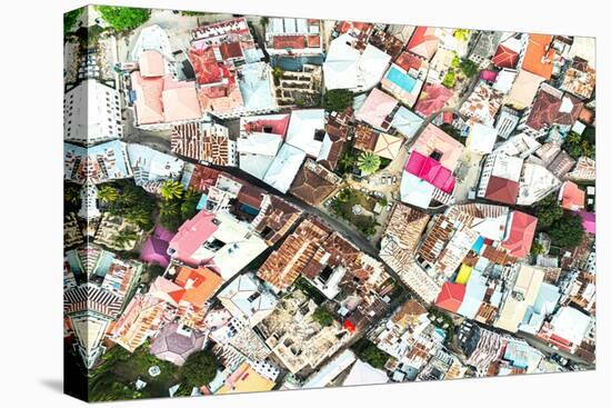 Residential buildings from above, Stone Town, Zanzibar, Tanzania-Roberto Moiola-Premier Image Canvas
