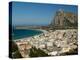 Resort Town View and Monte Monaco, San Vito Lo Capo, Sicily, Italy-Walter Bibikow-Premier Image Canvas
