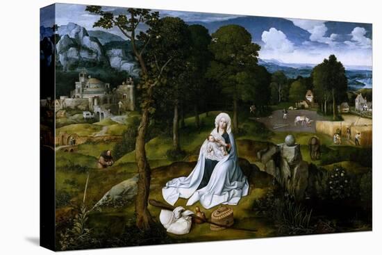 Rest on the Flight into Egypt, 1518-1520-Joachim Patenir-Premier Image Canvas