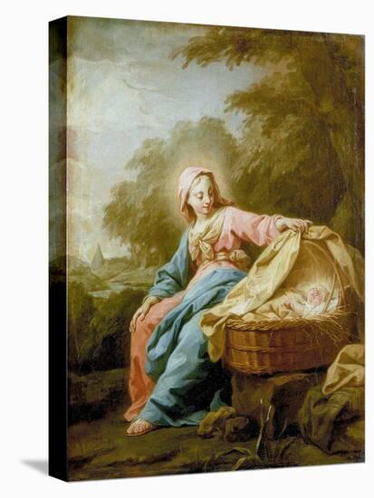 Rest on the Flight into Egypt, 1756-Jean Bernard Restout-Premier Image Canvas