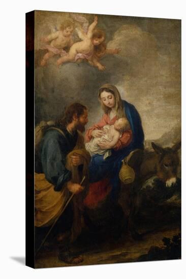 Rest on the Flight into Egypt-Bartolome Esteban Murillo-Premier Image Canvas