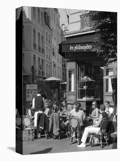 Restaurant/Bistro in the Marais District, Paris, France-Jon Arnold-Premier Image Canvas