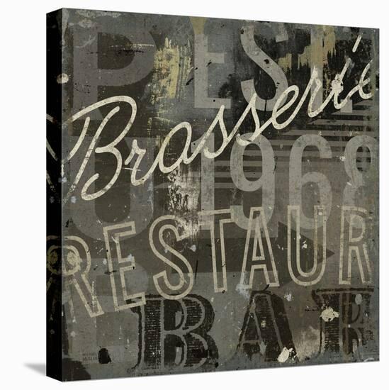 Restaurant Sign I-Michael Mullan-Stretched Canvas