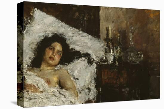 Resting, C.1887-Antonio Mancini-Premier Image Canvas