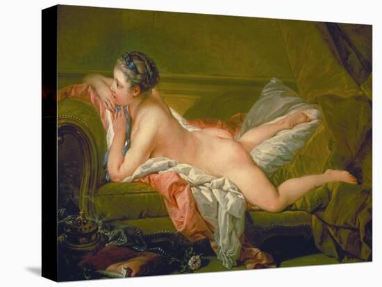 Resting Girl (Louise O'Murphy), 1752-François Boucher-Premier Image Canvas