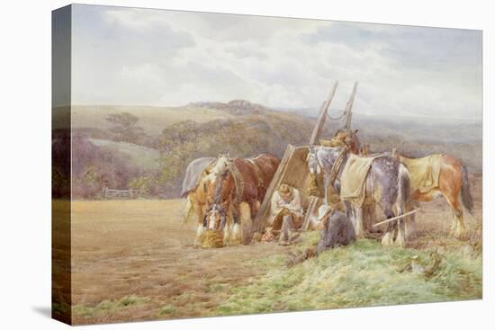 Resting in the Field-Charles James Adams-Premier Image Canvas